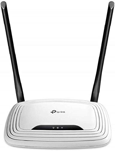 TP-Link TL-WR841N - WiFi router inalámbrico, 300 Mbps de velocidad WiFi, antenas de 5 dBi, modo multi, fácil de usar, 4 puertos LAN de 10/100 Mbps, 1 puerto WAN de 10/100 Mbps