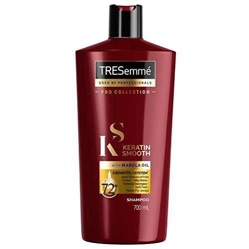 Tresemme, Champú limpiador de queratina suave, cuidado del cabello para hombres y mujeres, hidrata y nutre, suaviza y limpia todos los estilos de cabello y colores a granel (6 x 700 ml)