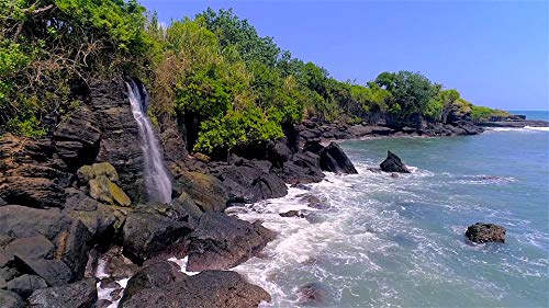 Tropical Cascades - 2 DVD Set of Waterfalls - 2 Hours of Tropical Waterfalls From Around the World with Real Waterfall and Water Sounds - Perfect to Relax with and Soothing for Bedtime