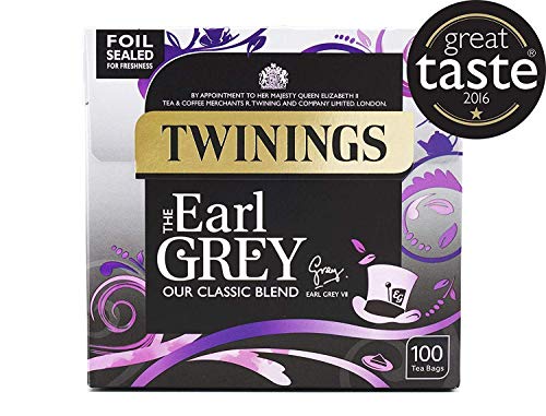 Twinings Bolsas De Té Earl Gris 100 Por Paquete