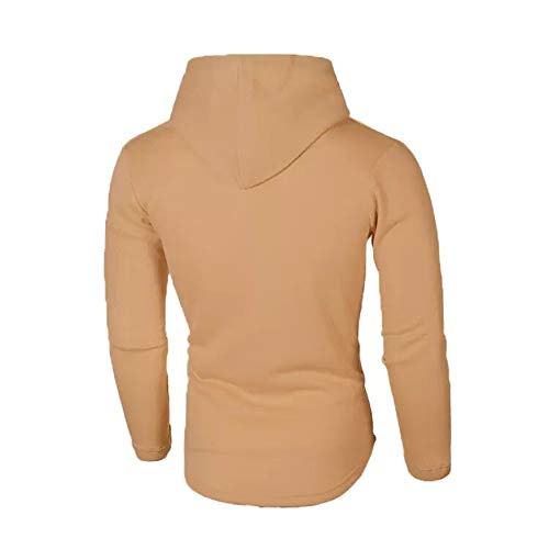 UMore Hombres Sudaderas con Capucha Outwear Tapas Men's Casual Hooded Sweatshirts Outwear Tops