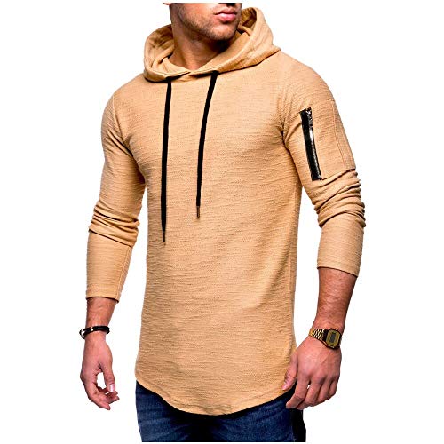 UMore Hombres Sudaderas con Capucha Outwear Tapas Men's Casual Hooded Sweatshirts Outwear Tops