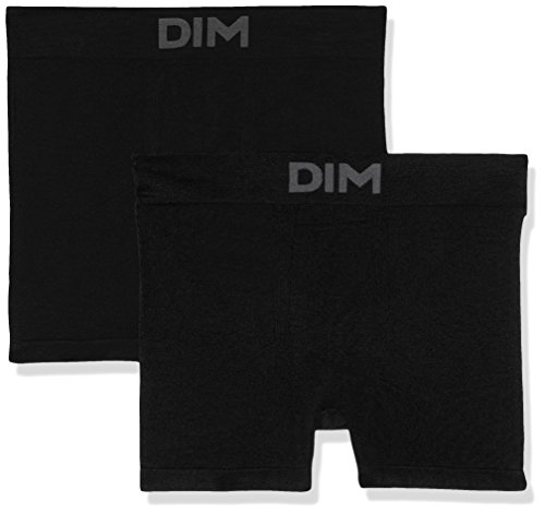 Unno DIM Basic, Bóxer para Hombre, Negro (Negro 0hz), Medium (Talla del fabricante: 3), Pack de 2