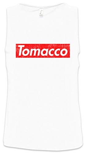 Urban Backwoods Tomacco Hombre Camiseta Sin Mangas Men Tank Top Blanco Talla 5XL