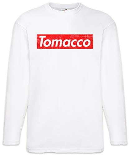 Urban Backwoods Tomacco Long Sleeve T-Shirt De Manga Blanco Talla M