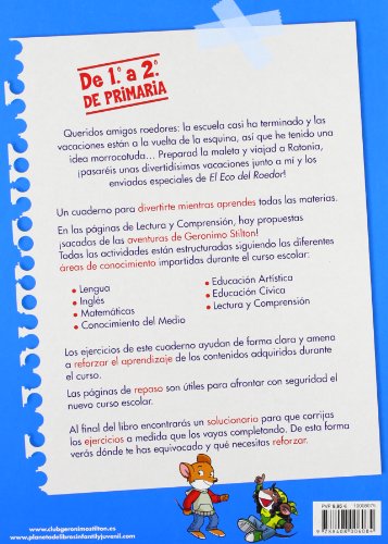 ¡Vacaciones para todos! 1: ¡Los cuadernos de verano más divertidos! (Aprende con Stilton)