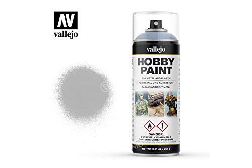 Vallejo 028011 - Espray de prelacado, 400 ml, Gris