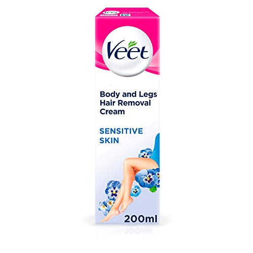 Veet Crema Depilatoria, Piel Sensible - 200 ml