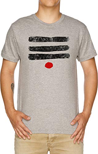 Vendax Shiva Rayas Camiseta Hombre Gris