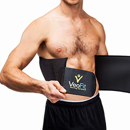 VEOFIT Cinturón Abdominal de Sudoración: Cinturón adelgazante para Hombre y Mujer/ Efecto adelgazante – Tonifica y ayuda a eliminar el exceso de agua para conseguir un vientre plano