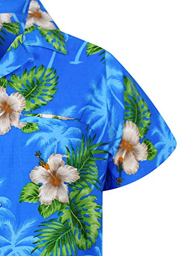 V.H.O. Funky Camisa Hawaiana, SmallFlower, lightorange, L