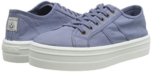 Victoria Barcelona Lona Tintada, Zapatillas para Hombre, Azul (Azul 36/41), 41 EU