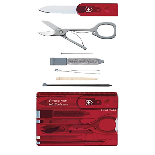 Victorinox V07333.T3B1 Carta Svizzera Liteblist, Rojo, M