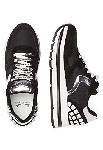 Voile Blanche Sneaker Basse tessuno Nero 40