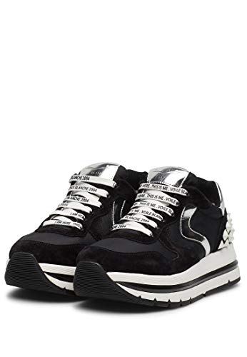 Voile Blanche Sneaker Basse tessuno Nero 40