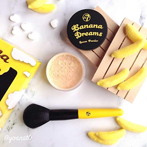 W7 | Face Powder | Banana Dreams Loose Powder | Fine Loose Powder | Perfect For All Skin Types