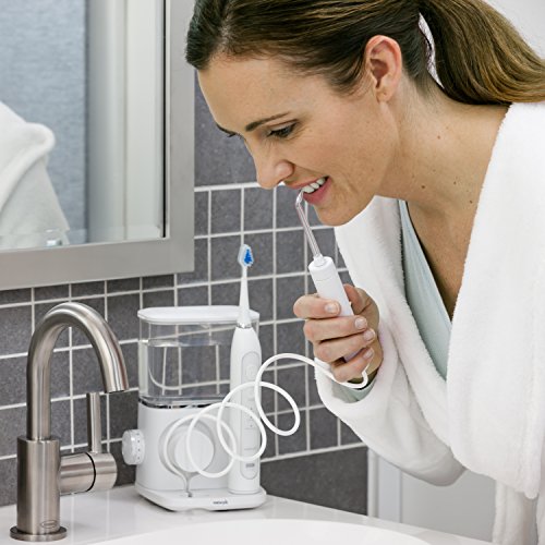 Waterpik Complete Care 9.0 - Cepillo de dientes eléctrico sónico y irrigador bucal