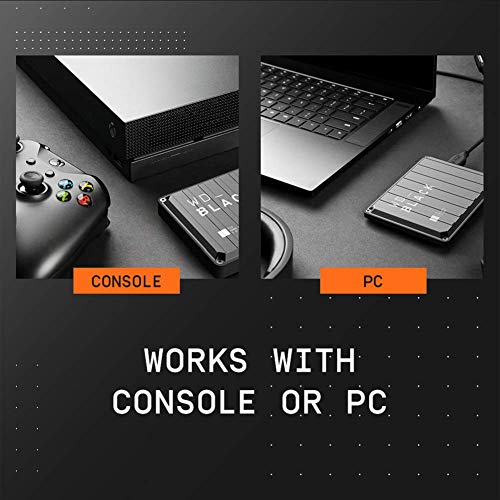 WD_BLACK  5TB P10 Game Drive for On-The-Go Access To Your Game Library - Works with Console or PC