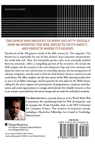 WEAVING THE WEB: The Original Design and Ultimate Destiny of the World Wide Web