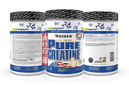 Weider Pure Creatine 600g. Creatina en polvo.