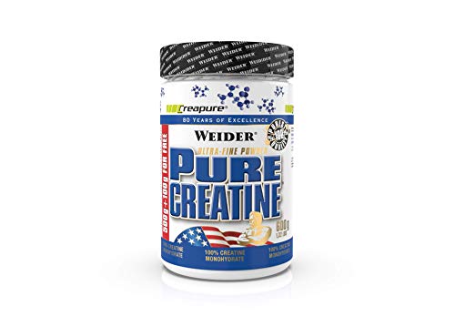 Weider Pure Creatine 600g. Creatina en polvo.