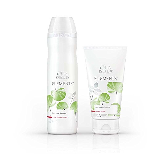 Wella Elements - Champú de 250 ml y Acondicionador de 200 ml