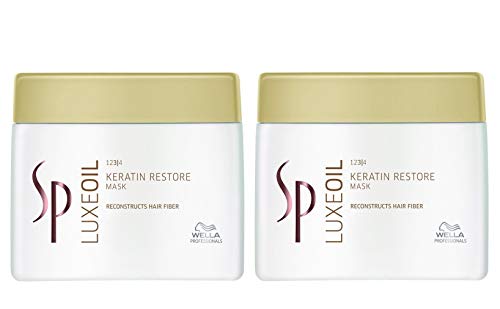 Wella System Professional Luxe Oil Keratin restore mask 400ml kit 2 pcs