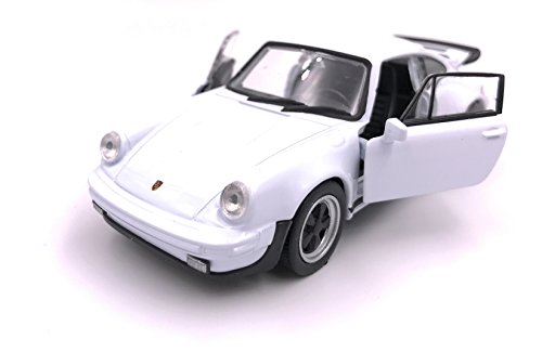 Welly Producto de Licencia de automóvil Modelo Porsche 911 Turbo 930 1975 1: 34-1: 39 Blanco