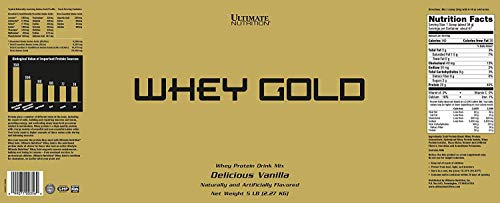 Whey Gold Delicious Vanilla 5 lbs