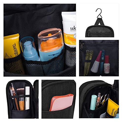 Wind Took Neceser Maquillaje Neceser de Viaje con Colgar Neceser Hombre Bolsas de Aseo Neceser Mujer cosméticos Organizador Accesorios de baño