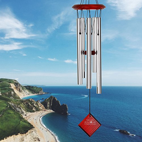 Woodstock Chimes Campana de Viento Polaris Color Plata