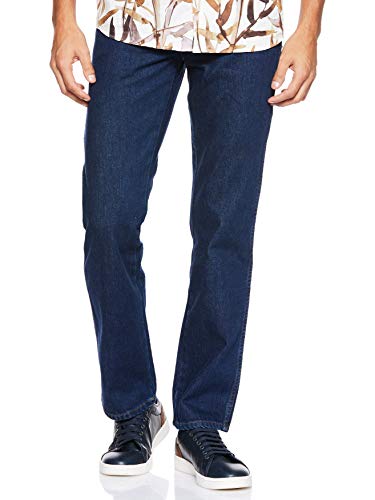 Wrangler Texas Darkstone, Vaqueros para Hombre, Vint Darkstone, W34/L32 (ES 44)