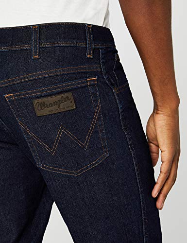 Wrangler Texas Darkstone, Vaqueros para Hombre, Vint Darkstone, W34/L32 (ES 44)