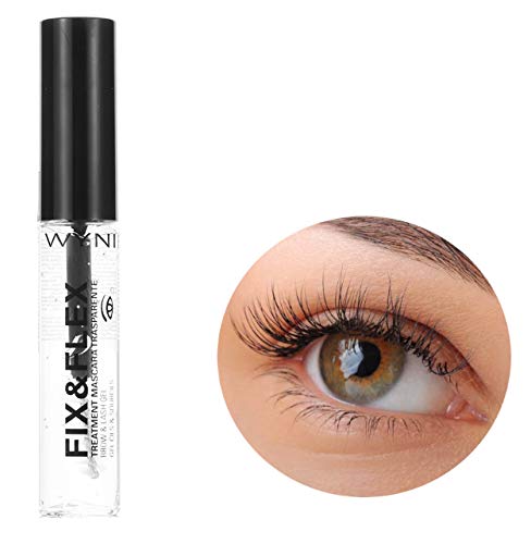 WYNIE Máscara Transparente de Pestañas y Cejas Fix & Flex Ultra Fijado Natural Fórmula 24H - 10 ml