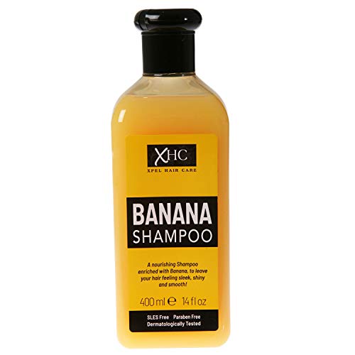 XHC Cuidado del cabello Banana Champú y Acondicionador 400ml