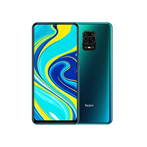 Xiaomi Redmi Note 9S - Smartphone de 6.67” FHD+ (DotDisplay, Snapdragon 720G, 6 GB RAM, 128 GB ROM, cámara cuádruple de 48 MP, batería de 5020 mAh) Aurora Blue [International Versional]