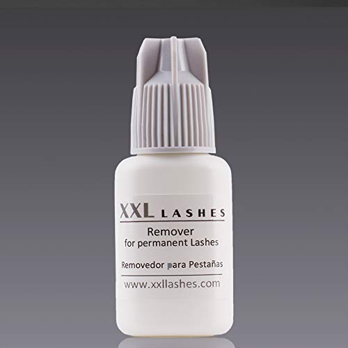 XXL Lashes Removedor de pegamento de extensiones de pestañas, debonder para eliminar el adhesivo de las extensiones de pestañas, 10ml