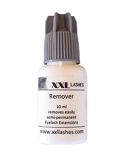 XXL Lashes Removedor de pegamento de extensiones de pestañas, debonder para eliminar el adhesivo de las extensiones de pestañas, 10ml