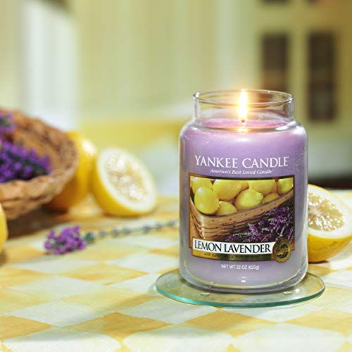 Yankee Candle vela en tarro grande, Lavanda de limón