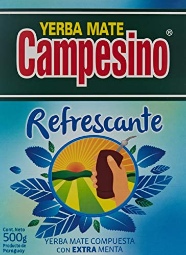 Yerba Mate Campesino aromatizada de menta 500gr