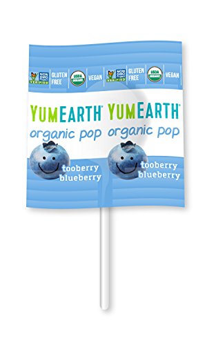 YumEarth Lata surtido de 50 piruletas ecológicas de 8 sabores Edición limitada 2020