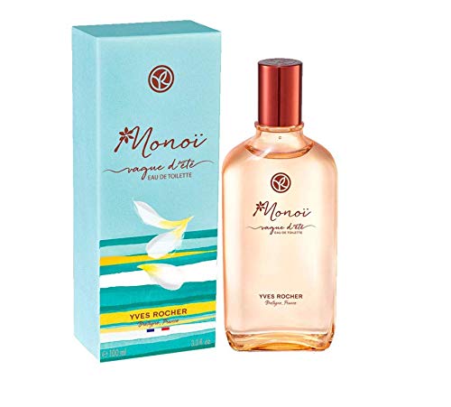 Yves Rocher - Colonia Monoï Vague D’été Eau de Toilette, aroma exótico veraniego para mujeres, 1 vaporizador de 100 ml