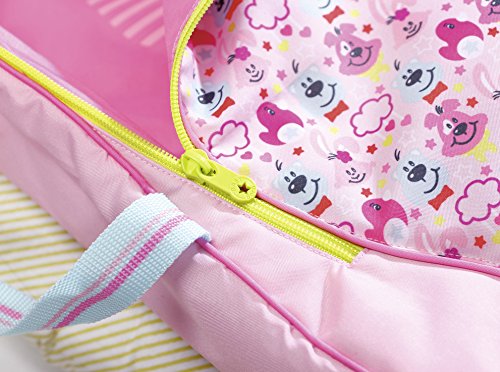 Zapf Baby Born 2in1 Sleeping Bag or Carrier Bolso de Dormir para muñecas - Accesorios para muñecas (Bolso de Dormir para muñecas, 3 año(s), Negro, Rosa, Blanco, 43 cm, Chica, Baby Born)