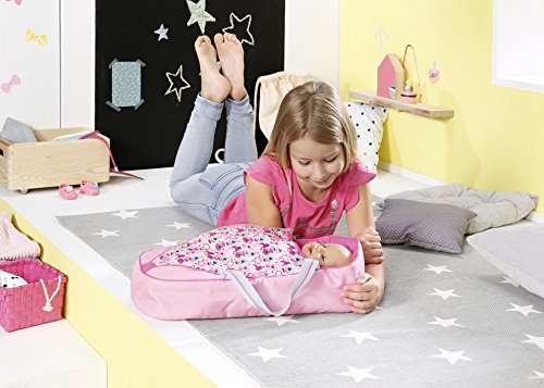 Zapf Baby Born 2in1 Sleeping Bag or Carrier Bolso de Dormir para muñecas - Accesorios para muñecas (Bolso de Dormir para muñecas, 3 año(s), Negro, Rosa, Blanco, 43 cm, Chica, Baby Born)