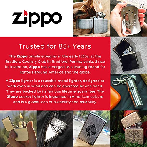 Zippo 1300103 200 - Mechero con Relieve, diseño de Cruzadas