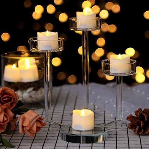 12 Velas LED con Temporizador, Más de 100 Horas de Iluminación y Decoración de 100 Piezas Pétalos de Rosa, Velas Electrónicas con Baterías Incorporada, Perfectas para Todo Tipo de Festivales