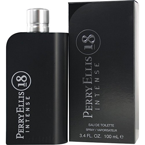 18 INTENSE von Perry Ellis für Herren. EAU DE TOILETTE SPRAY 3.4 oz / 100 ml