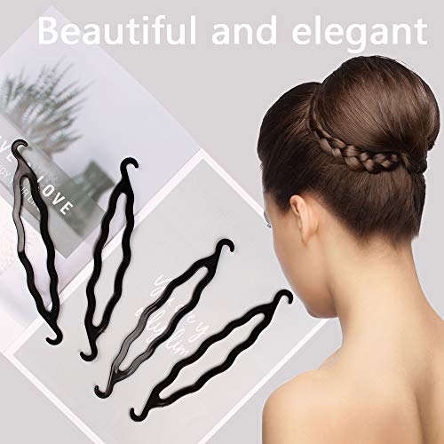 20pcs Accesorios para Peinado, Accesorios de Trenzas Accesorios Pelo Mujer, Herramienta de Peinado de Diseño de Cabello Trenzado Peinado Clip para Niñas Mujeres con Pelo DIY para Boda y Fiestas