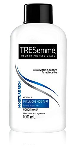 3 x tresemme Moisture Rich lujoso Acondicionador Cabello Seco 100 ml Tamaño De Viaje