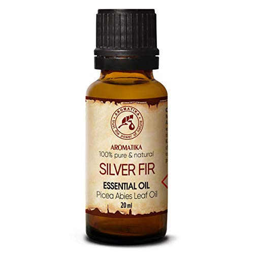 Abeto Natural - Aceite Esencial Abeto de Plata 20ml - 100% Puro & Natural - Picea Abies Leaf Oil - Austria - Mejor para Aromaterapia - Sauna - Abeto Blanco - Silver Fir Essential Oil